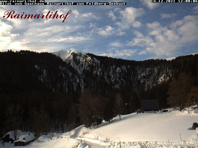 Webcam Gasthaus Raimartihof - Skigebiet Feldberg Webcam Gasthaus Raimartihof - Skigebiet Feldberg